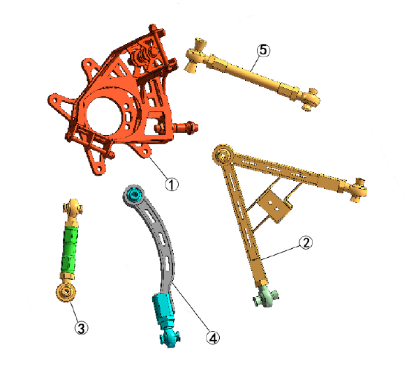 Nissan S14 S15 R33 Rear Drop Knuckle Kit