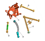 Nissan S14 S15 R33 Rear Drop Knuckle Kit